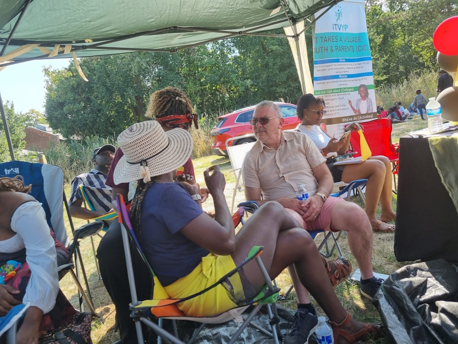 Parents at Royal Victoria Park